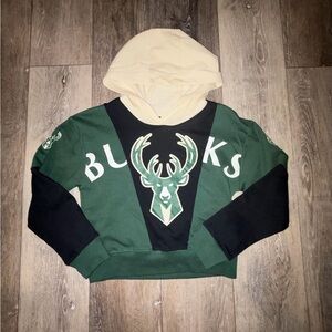 NBA Green and Black Hooded Sweater